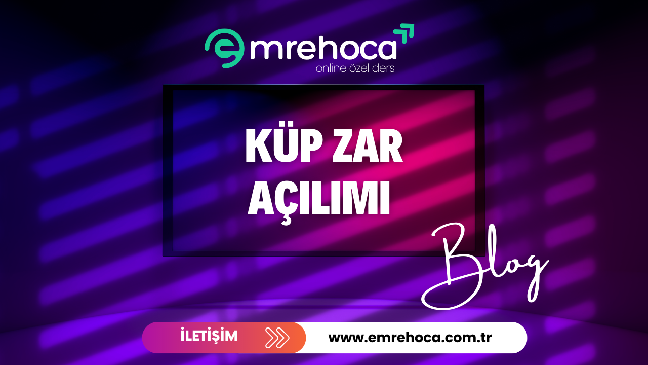 Küp-Zar Açılımı ve Toplama Oyunu
